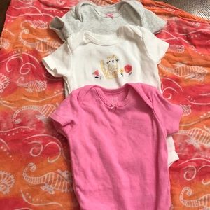 3 pairs of body suit